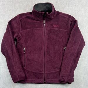 Mountain Hardwear Pyxis Fleece Jacket Women S Purple Full Zip Athleisure Cozy